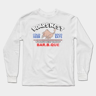 The Boars Nest // 80s // Vintage Long Sleeve T-Shirt